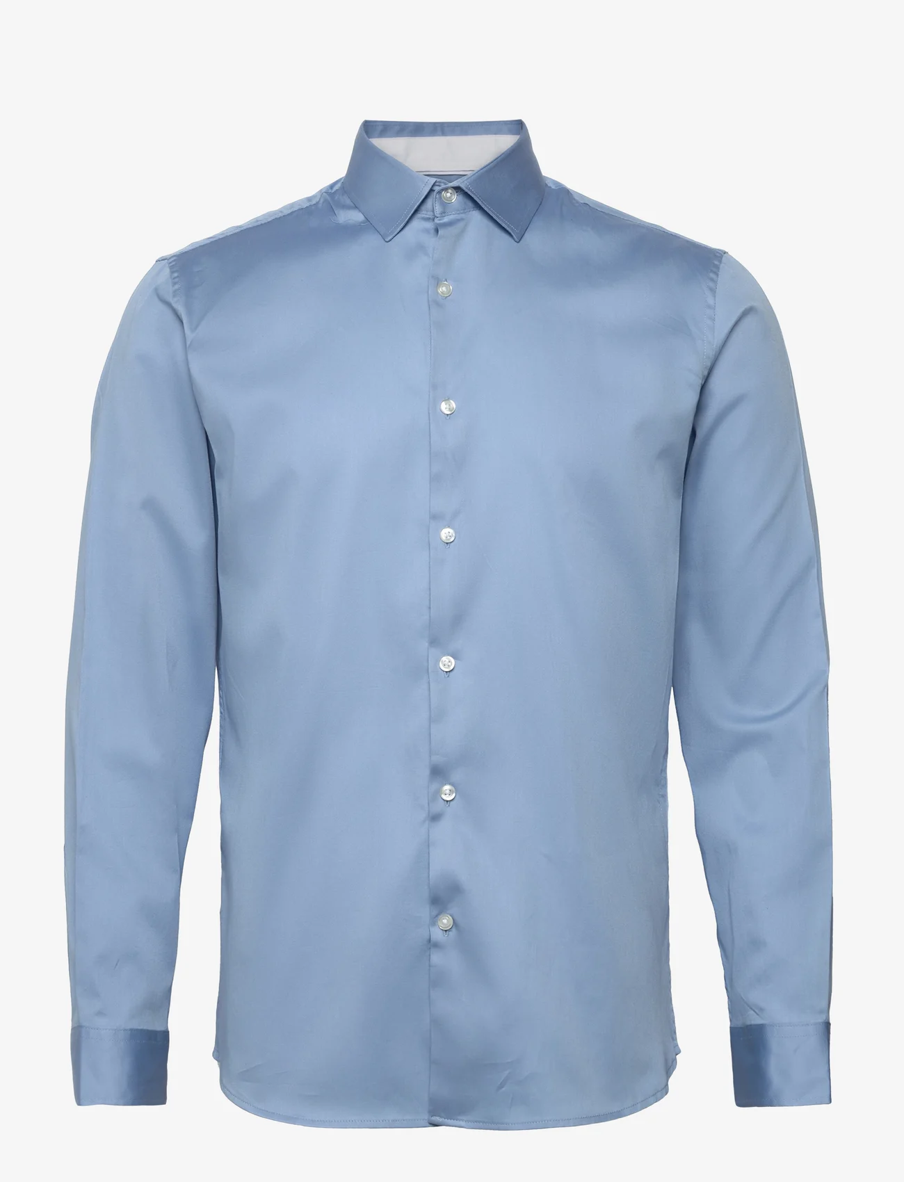 Selected Homme - SLHSLIMFLEX-PARK SHIRT LS B - basic skjorter - light blue - 0