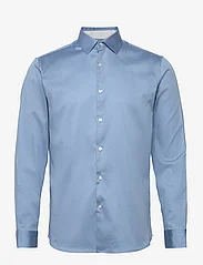 Selected Homme - SLHSLIMFLEX-PARK SHIRT LS B - basic skjortor - light blue - 0