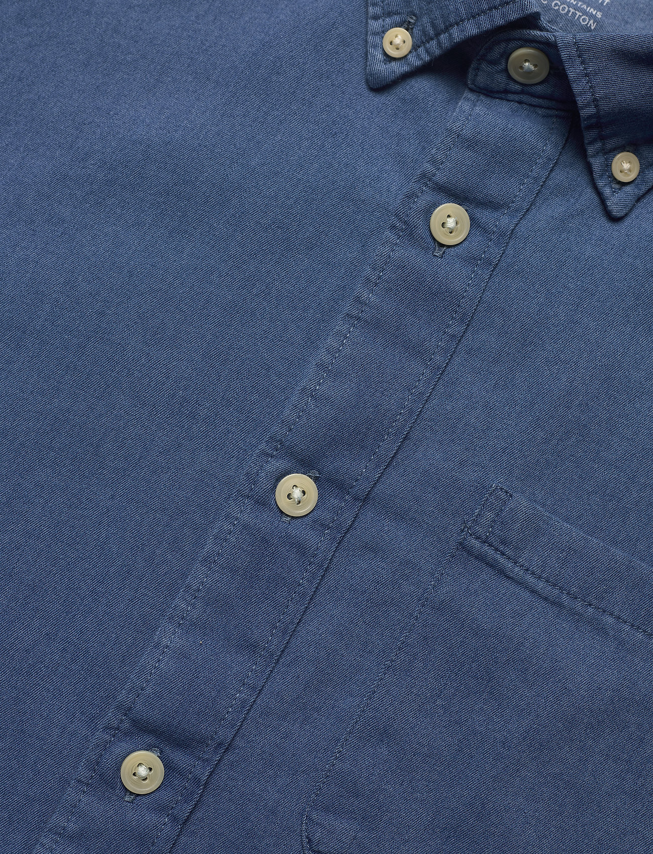 Selected Homme - SLHREGRICK-DENIM SHIRT LS U - jeansskjortor - medium blue denim - 3