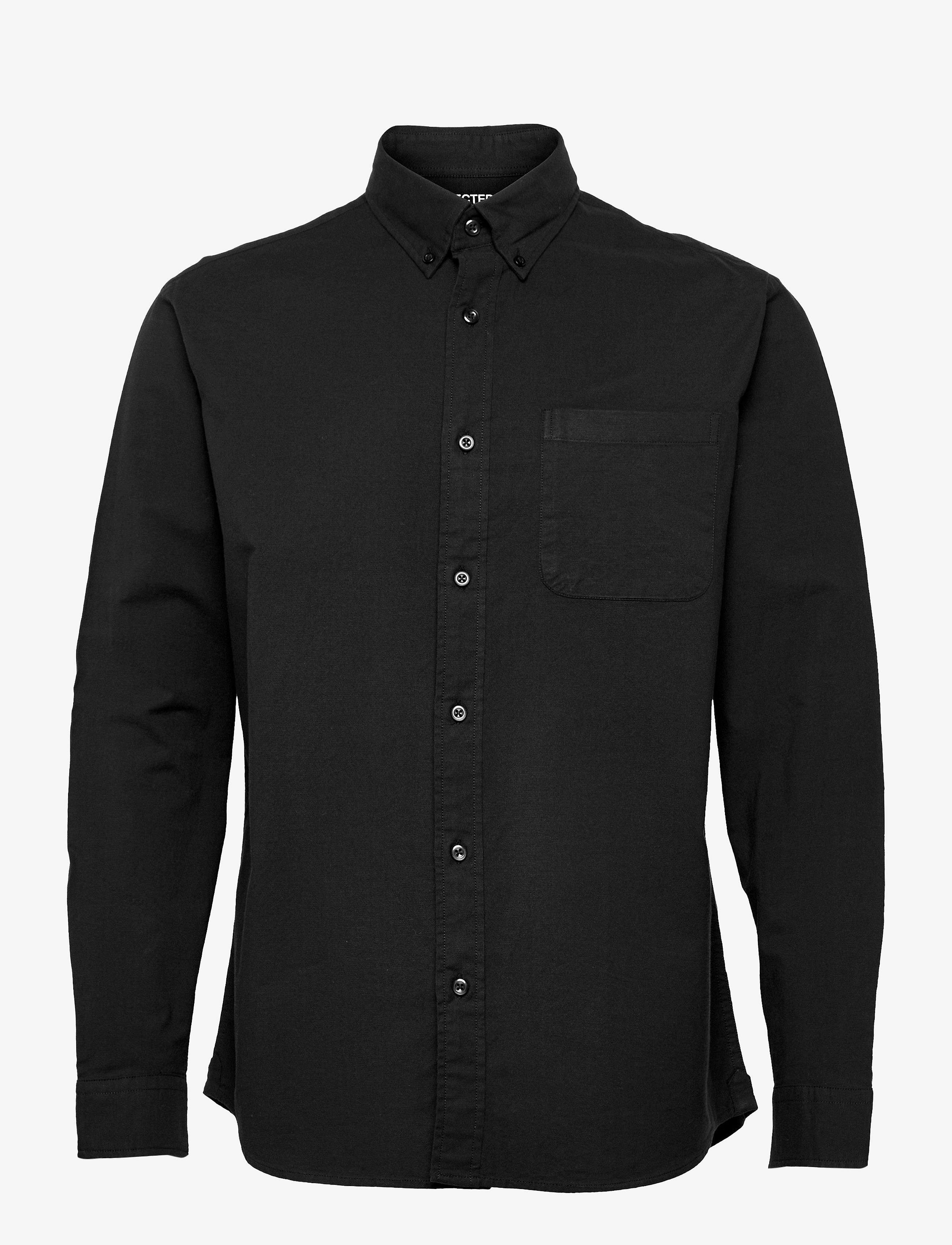 Selected SLMREGCOLE RICK-OX SHIRT LS NOOS - Selected - BLACK / black