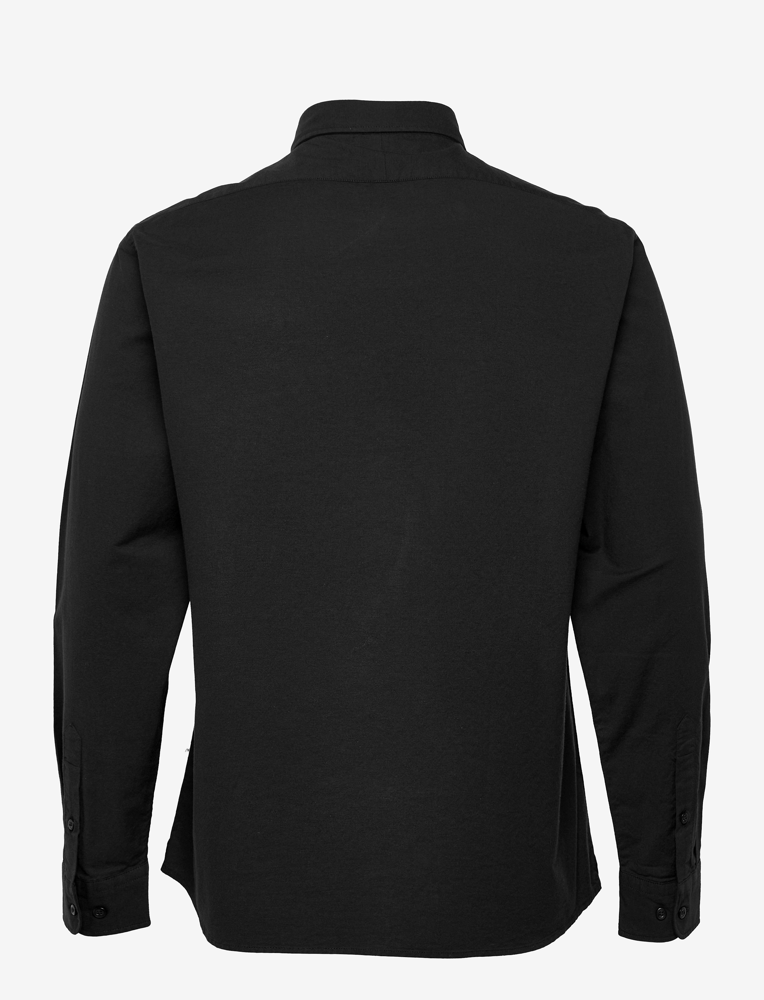 Selected - SLMREGCOLE RICK-OX SHIRT LS NOOS - stribede skjorter - black - 2