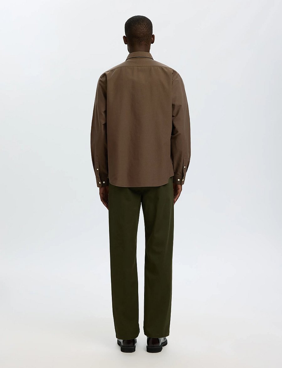 Selected - SLMCOLE-RICK OX REG LS SHIRT NOOS - triibulised särgid - delicioso - 2