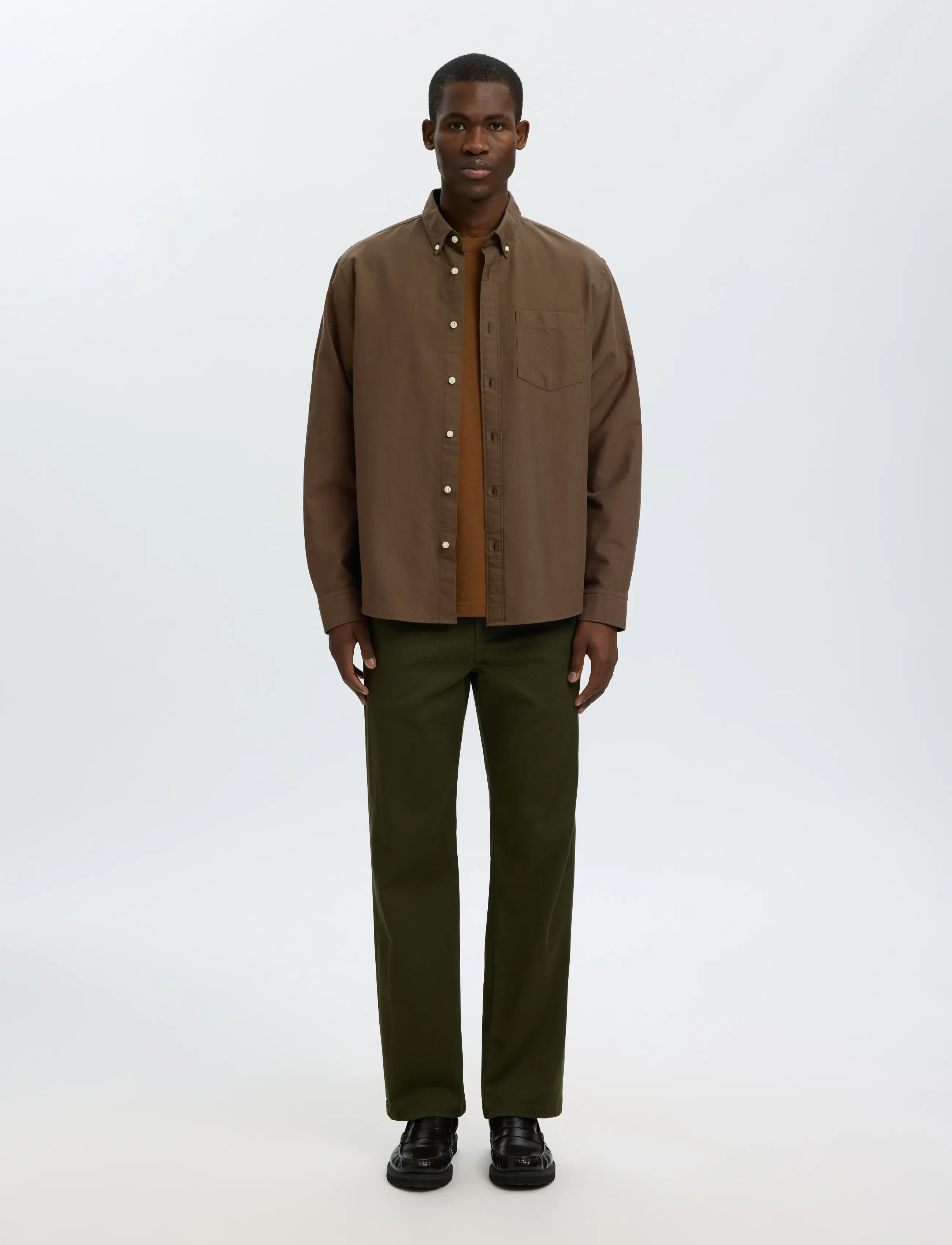 Selected - SLMREGCOLE RICK-OX SHIRT LS NOOS - stribede skjorter - delicioso - 3