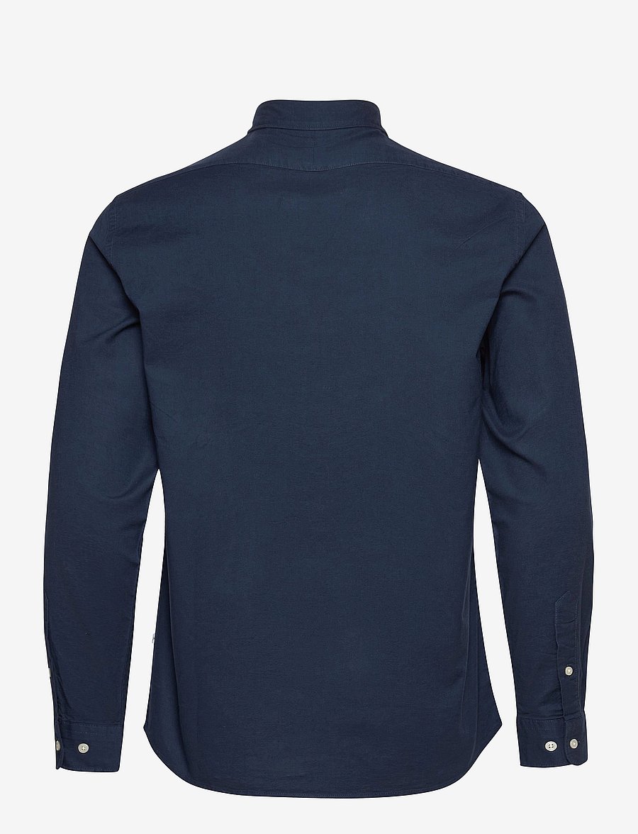 Selected - SLMREGCOLE RICK-OX SHIRT LS NOOS - triibulised särgid - moonlit ocean - 2