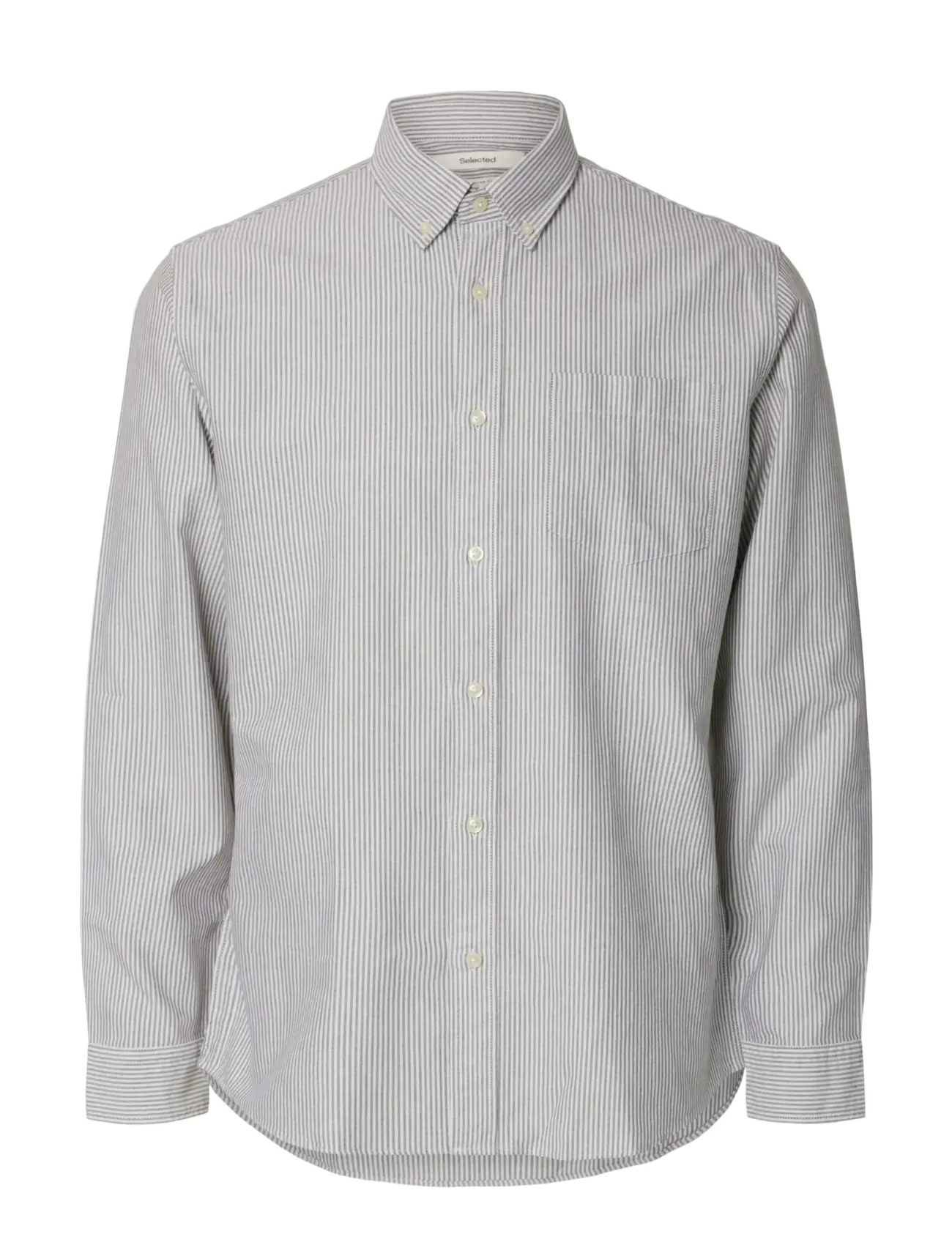 Selected SLHREGRICK-OX SHIRT LS NOOS - Populære mærker - MOREL / beige