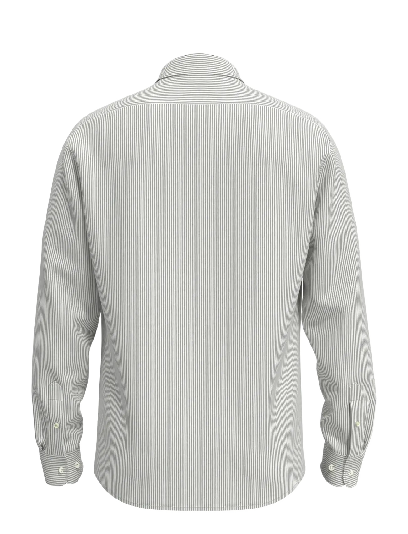 Selected - SLMCOLE-RICK OX REG LS SHIRT NOOS - stribede skjorter - morel - 2