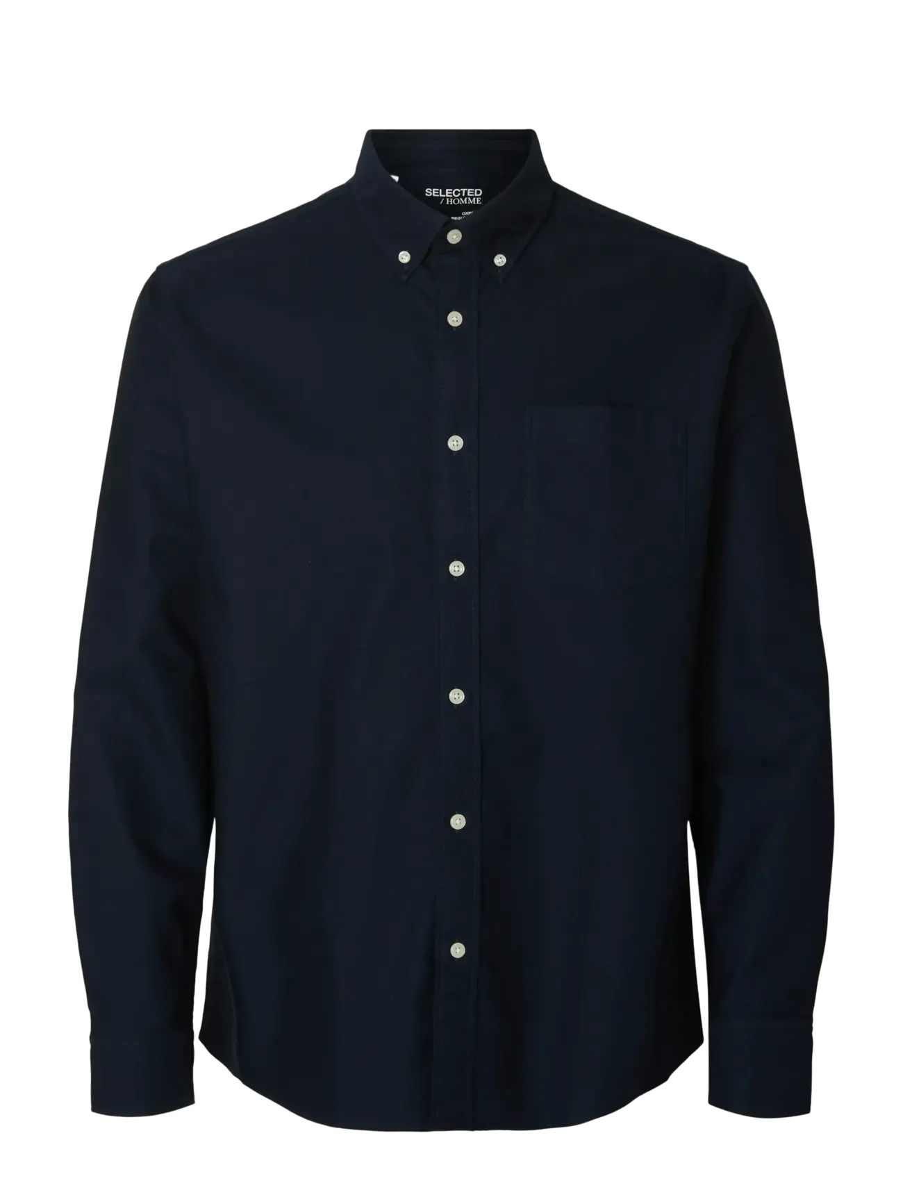Selected SLMREGCOLE RICK-OX SHIRT LS NOOS - Basic-Hemden - SKY CAPTAIN / navy