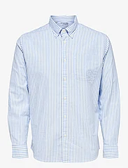 Selected Homme - SLHREGRICK-OX SHIRT LS NOOS - oxford-hemden - skyway - 0