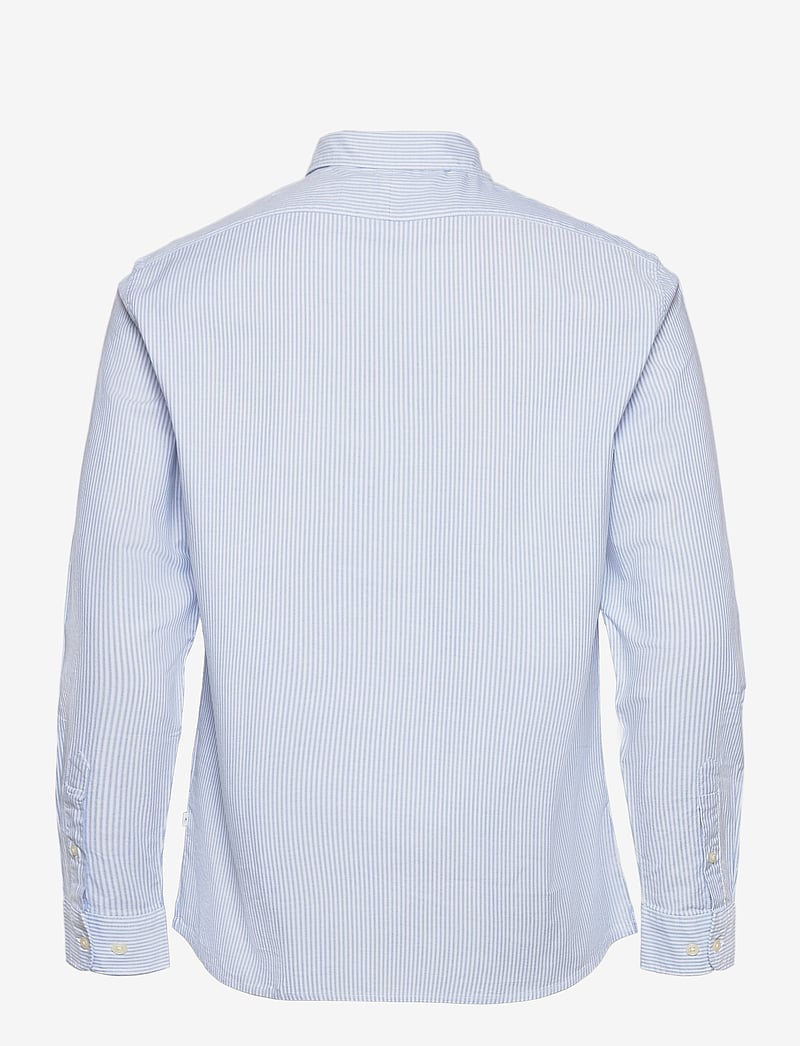Selected - SLMREGCOLE RICK-OX SHIRT LS NOOS - gestreifte hemden - skyway - 2