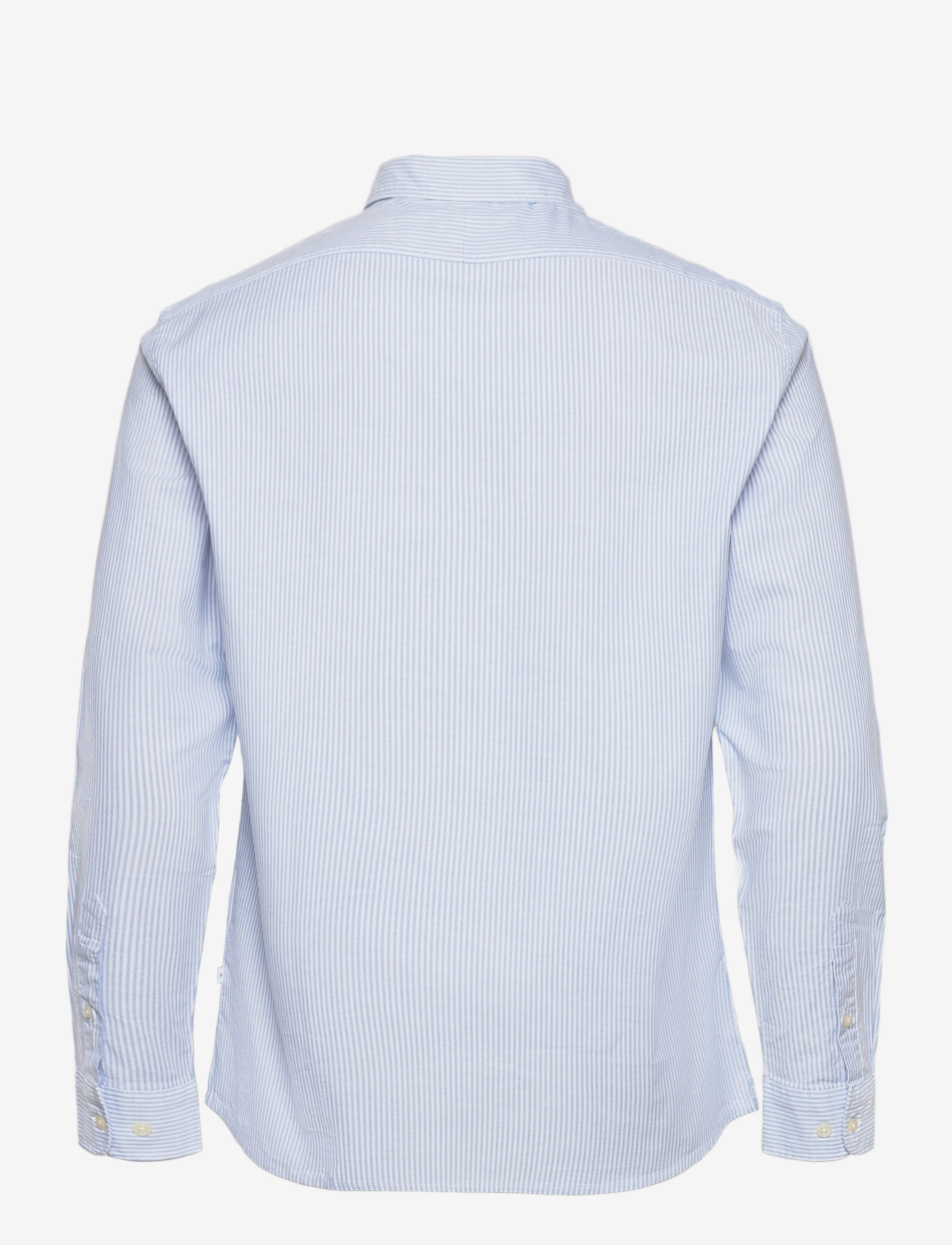 Selected - SLMREGCOLE RICK-OX SHIRT LS NOOS - stribede skjorter - skyway - 2