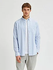 Selected Homme - SLHREGRICK-OX SHIRT LS NOOS - oxford-skjorter - skyway - 6