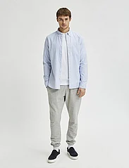 Selected Homme - SLHREGRICK-OX SHIRT LS NOOS - oxford-skjorter - skyway - 8