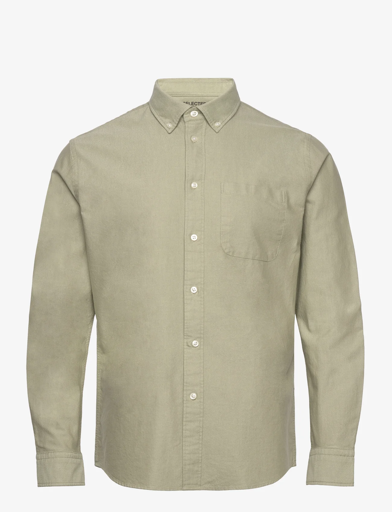 Selected Homme - SLHREGRICK-OX SHIRT LS NOOS - oxford-hemden - vetiver - 0