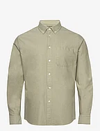 SLHREGRICK-OX SHIRT LS NOOS - VETIVER