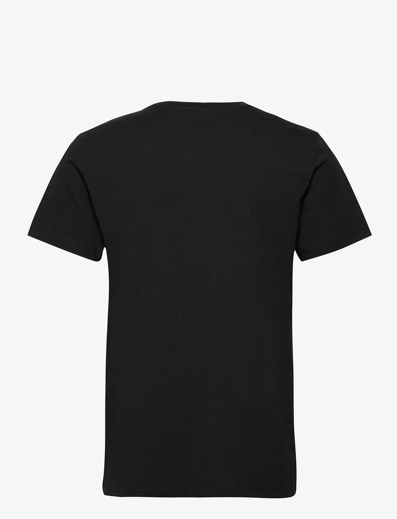 Selected - SLHNORMAN180 SS O-NECK TEE S - black - 1