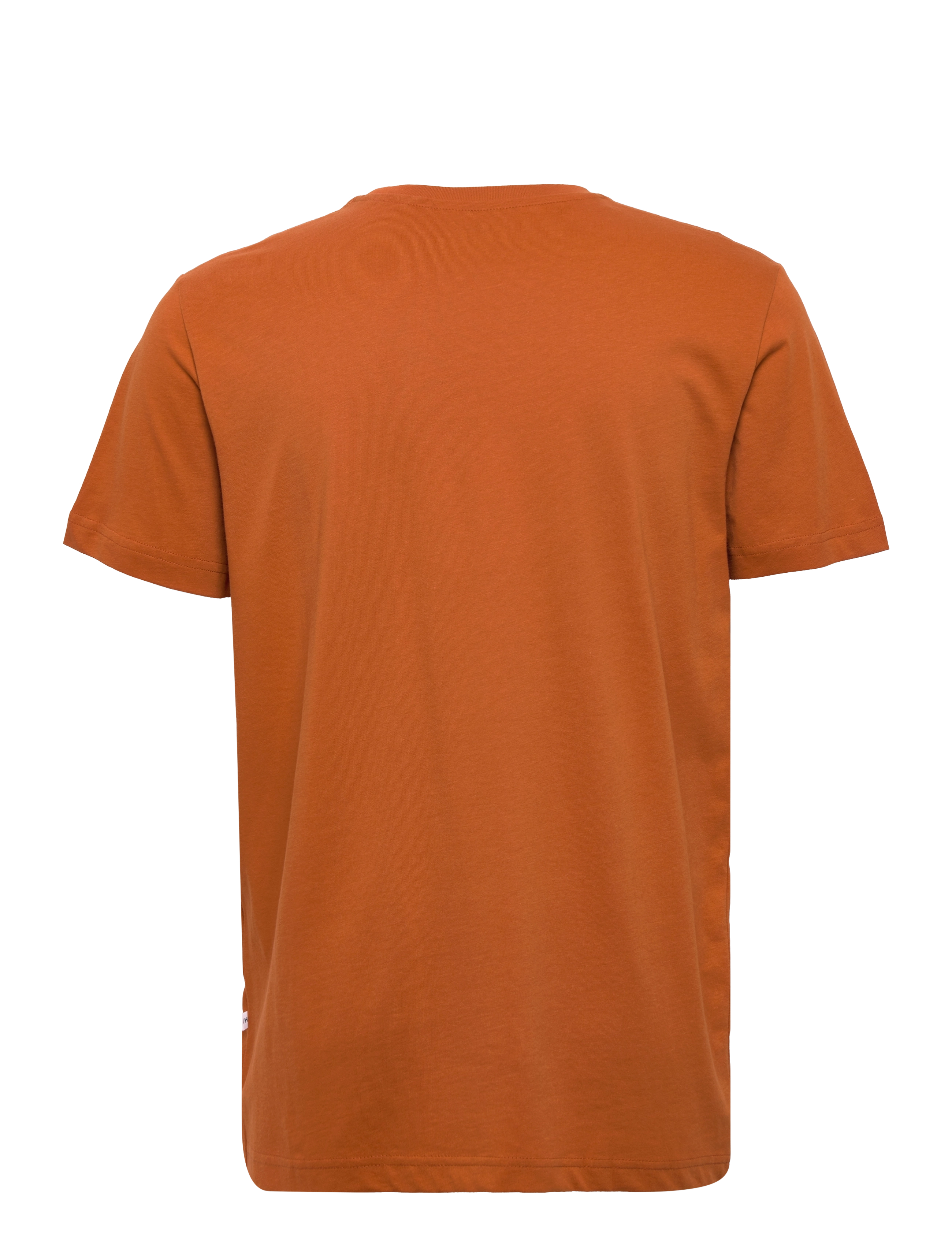 Selected - SLHNORMAN180 SS O-NECK TEE S - bombay brown - 1
