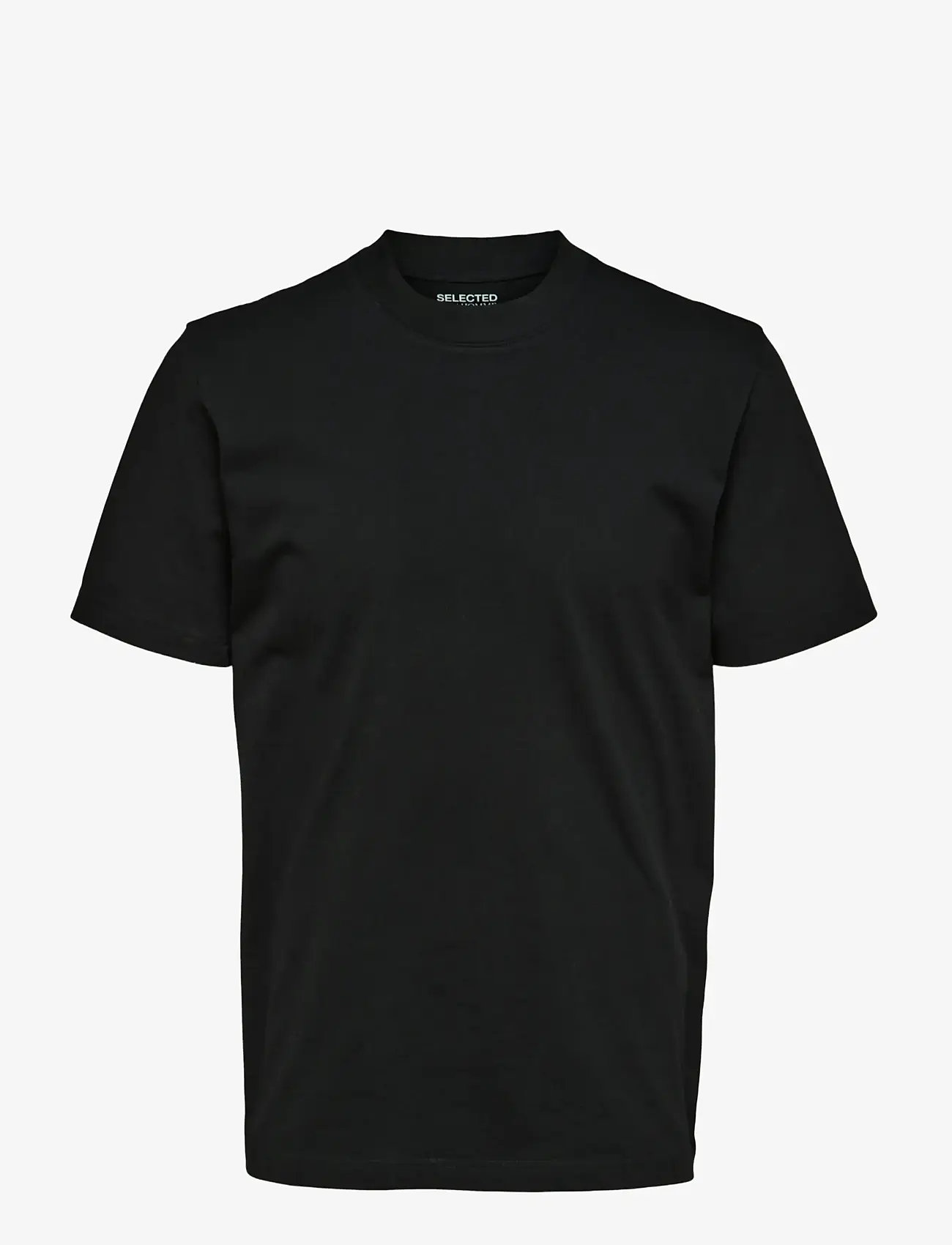 Selected - SLMCOLMAN SS O-NECK TEE NOOS - kurzärmelig - black - 1