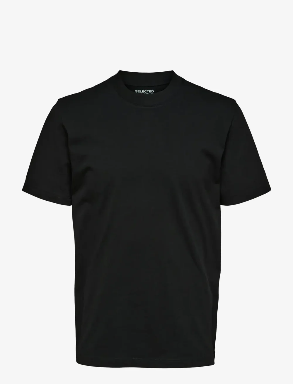 Selected - SLHCOLMAN SS O-NECK TEE NOOS - kurzärmelig - black - 1