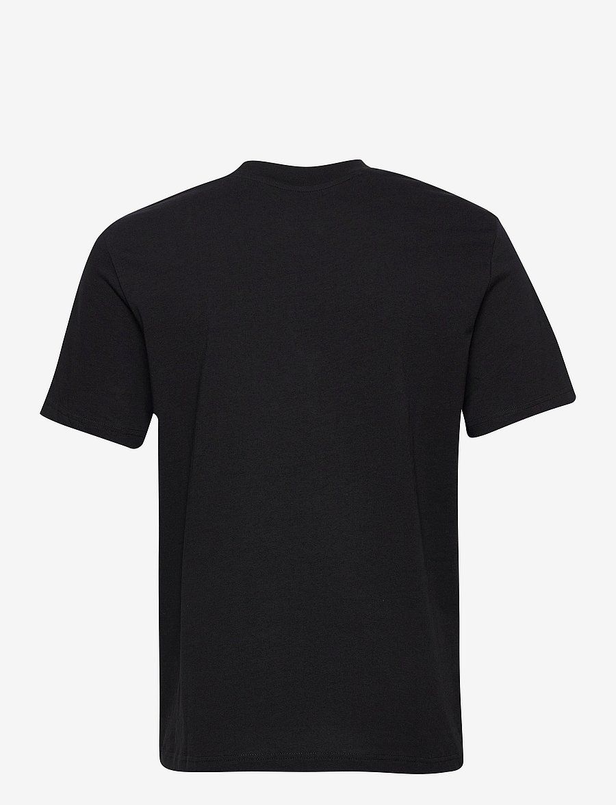 Selected - SLMCOLMAN SS O-NECK TEE NOOS - kurzärmelige t-shirts - black - 2