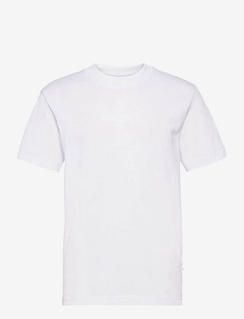 Selected - SLMCOLMAN SS O-NECK TEE NOOS - kortärmade t-shirts - bright white - 1