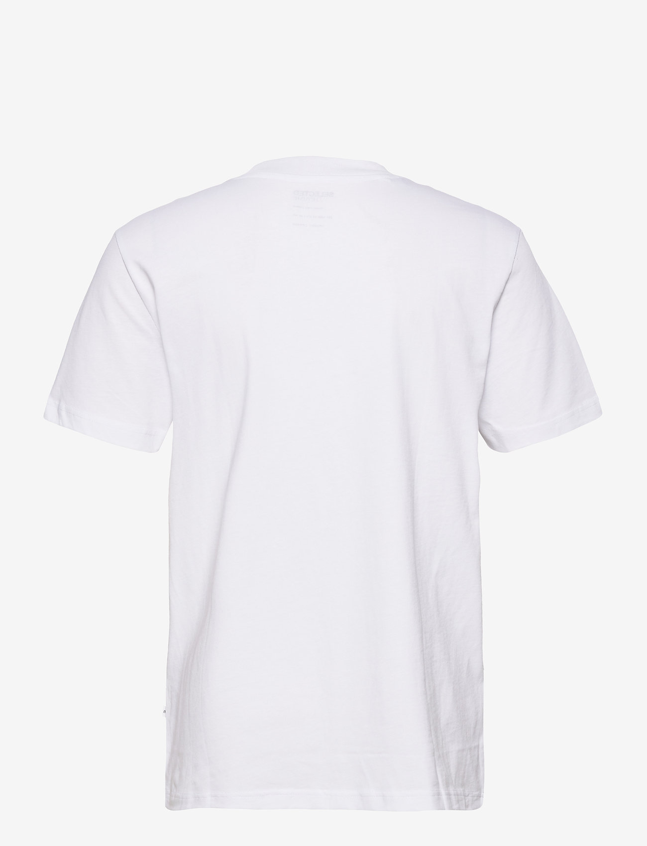 Selected - SLMCOLMAN SS O-NECK TEE NOOS - kortärmade t-shirts - bright white - 2