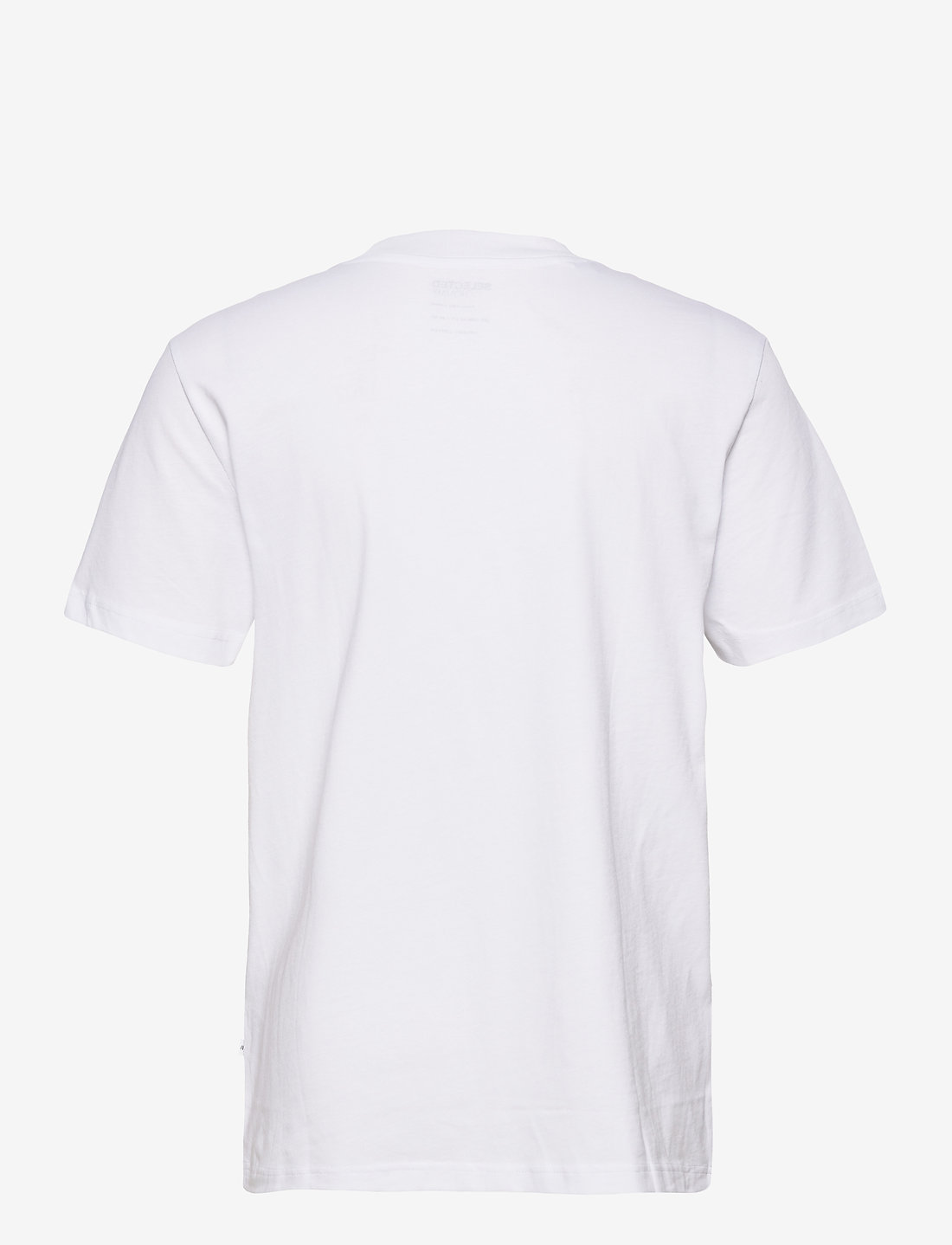 Selected - SLHCOLMAN SS O-NECK TEE NOOS - short-sleeved t-shirts - bright white - 2