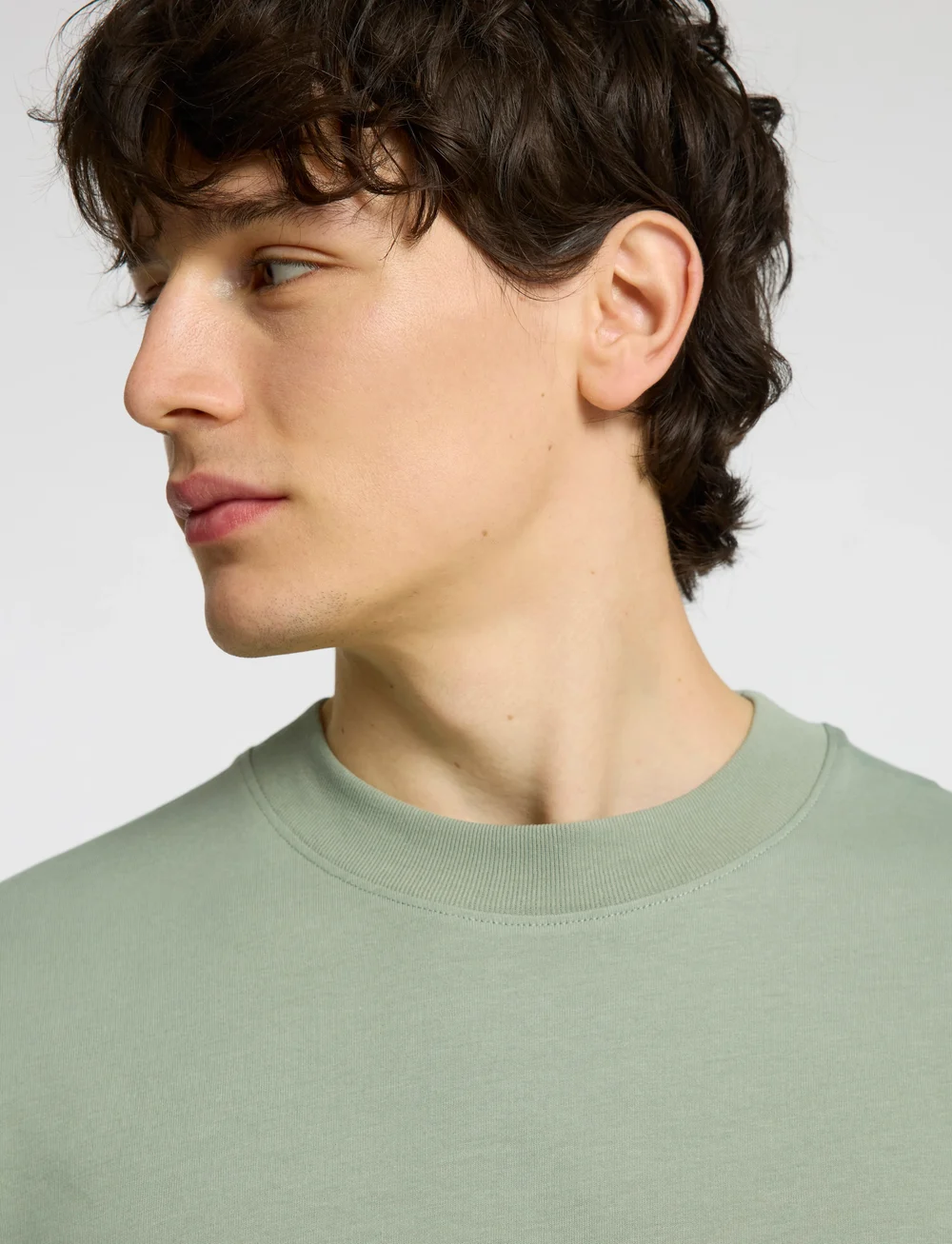 Selected - SLHCOLMAN SS O-NECK TEE NOOS - korte mouwen - iceberg green - 3