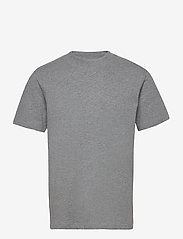 Selected Homme - SLHCOLMAN SS O-NECK TEE NOOS - lowest prices - medium grey melange - 0
