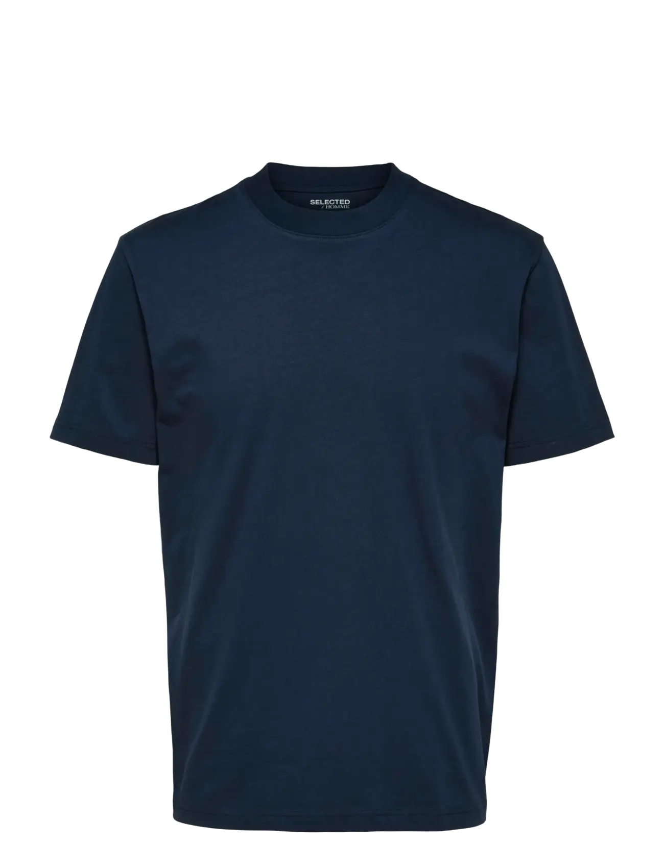 SLMCOLMAN SS O-NECK TEE NOOS - NAVY BLAZER