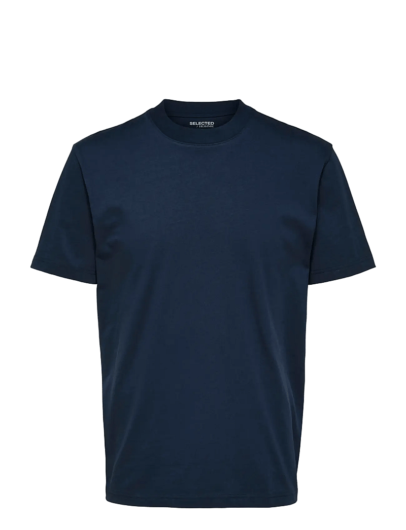 Selected - SLHCOLMAN SS O-NECK TEE NOOS - kurzärmelig - navy blazer - 1