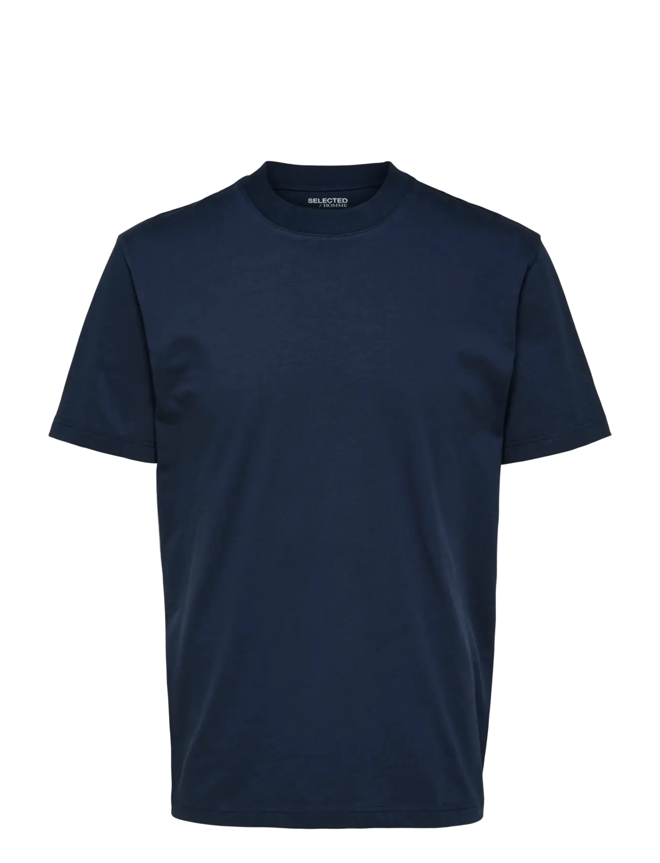 Selected SLMCOLMAN SS O-NECK TEE NOOS - T-shirts - NAVY BLAZER / navy