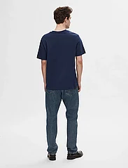 Selected Homme - SLHCOLMAN SS O-NECK TEE NOOS - lowest prices - navy blazer - 3