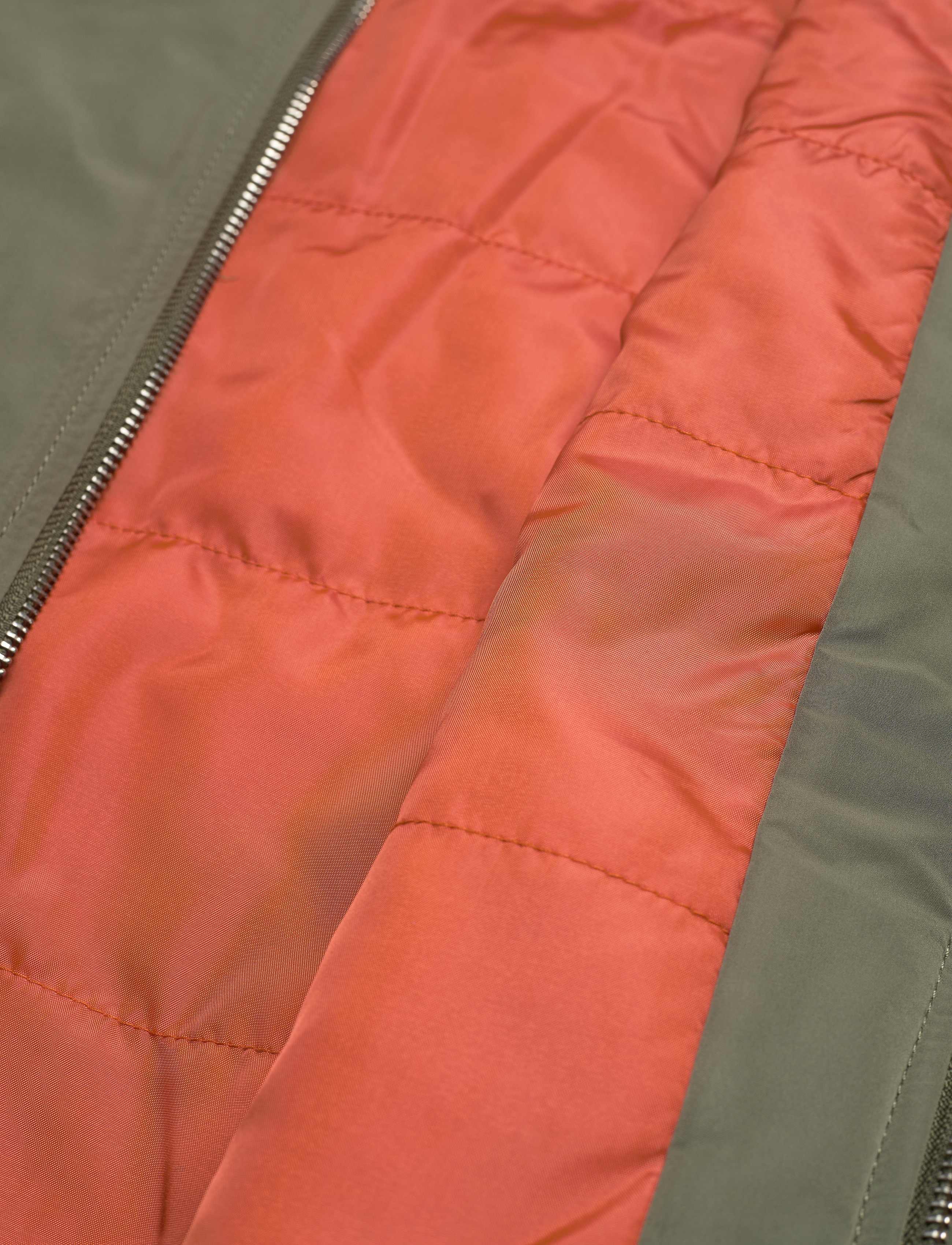 Selected Homme - SLHPLASTIC CHANGE BOMBER JKT W - dusty olive - 5