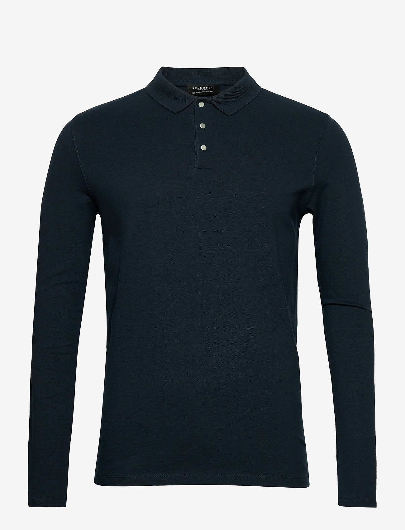 Selected Homme - SLHDEAN LS POLO B EX - dark sapphire - 0