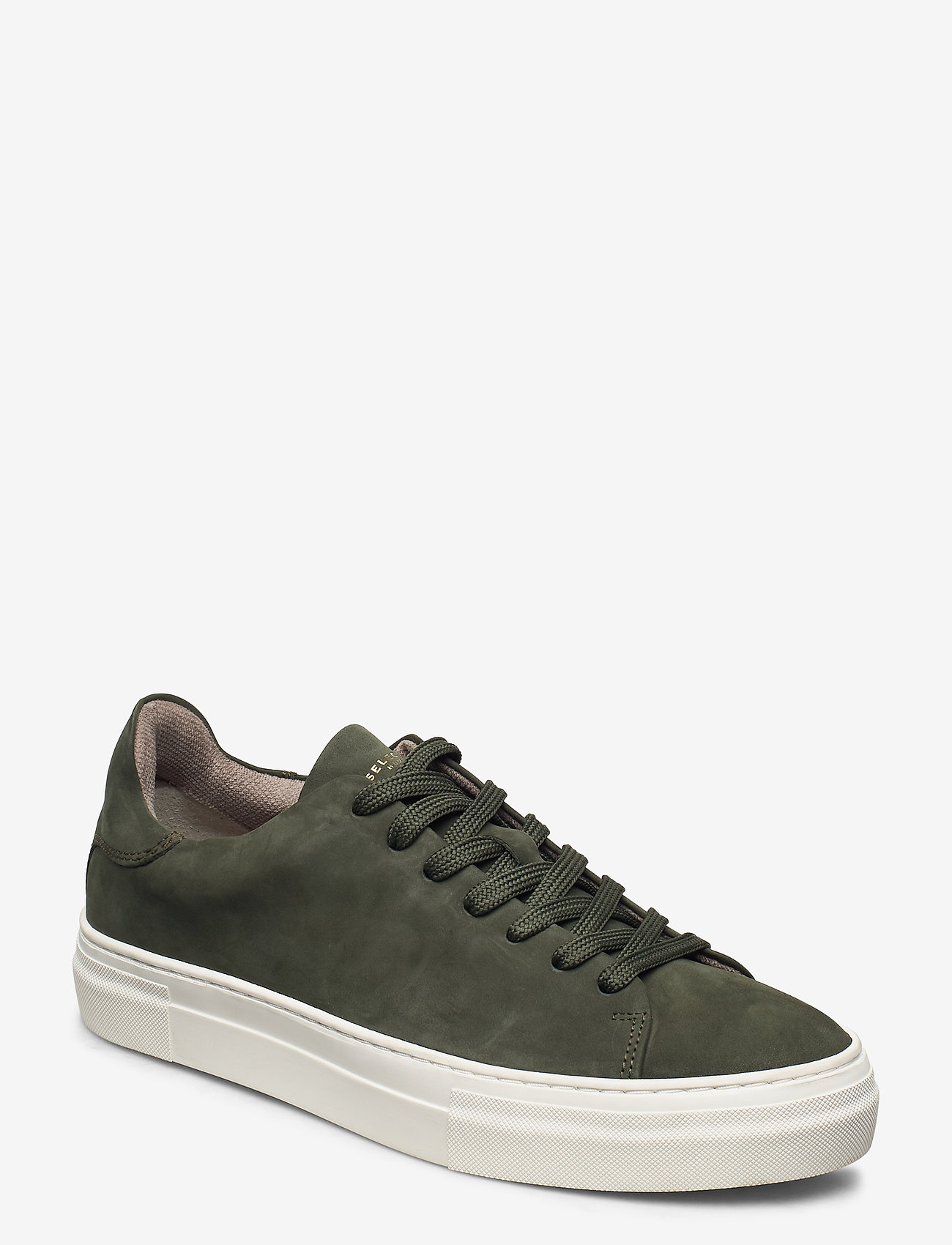 Selected Homme - SLHDAVID CHUNKY CLEAN  NUBUCK TRAINER W - grape leaf - 0