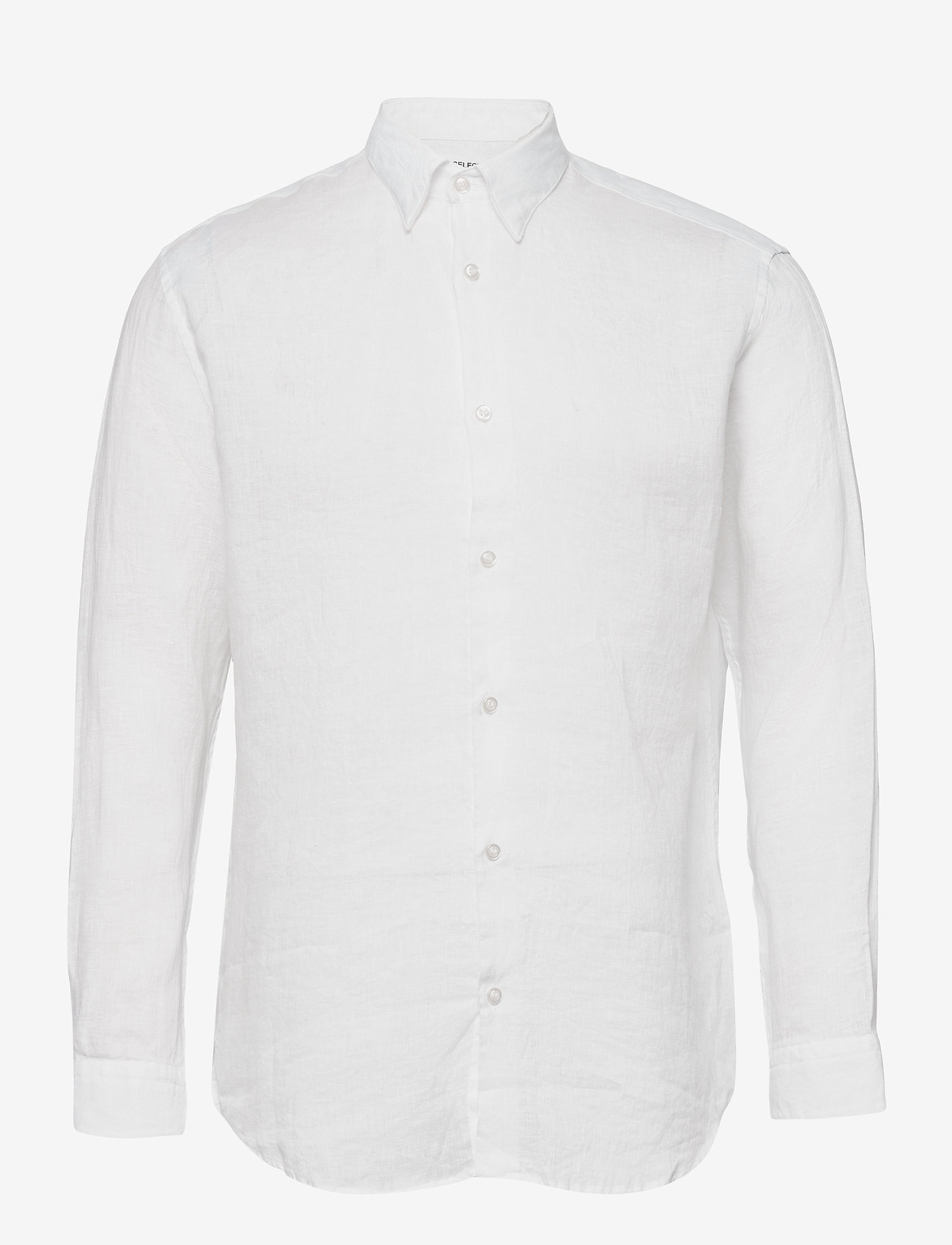Selected Homme - SLHREGREX-ANTIQUE SHIRT LS  B - white - 0