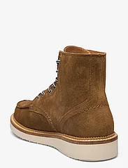 Selected Homme - SLHTEO NEW SUEDE MOC-TOE BOOT B - suvarstomieji batai - tobacco brown - 2