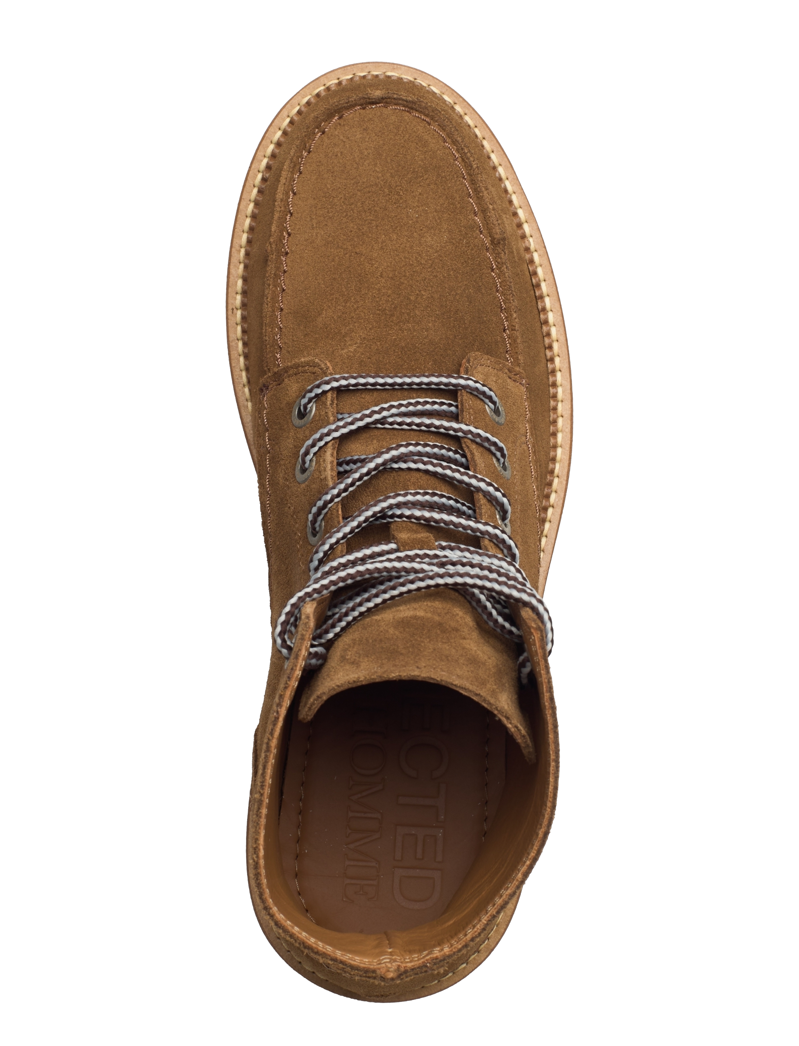 Selected - SLHTEO NEW SUEDE MOC-TOE BOOT - støvler med snøre - tobacco brown - 3