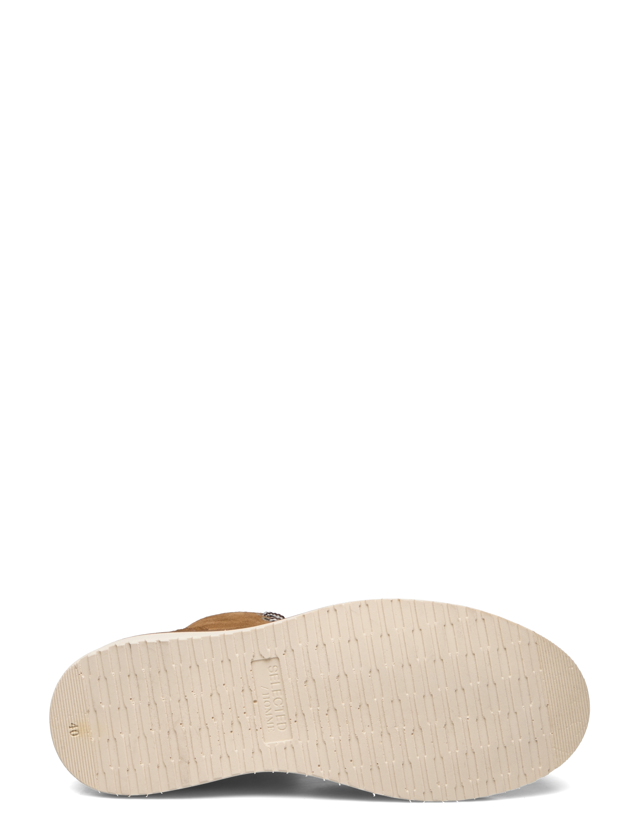 Selected - SLHTEO NEW SUEDE MOC-TOE BOOT - støvler med snøre - tobacco brown - 4