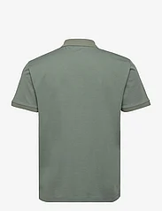 Selected Homme - SLHFAVE ZIP SS POLO NOOS - laagste prijzen - agave green - 1