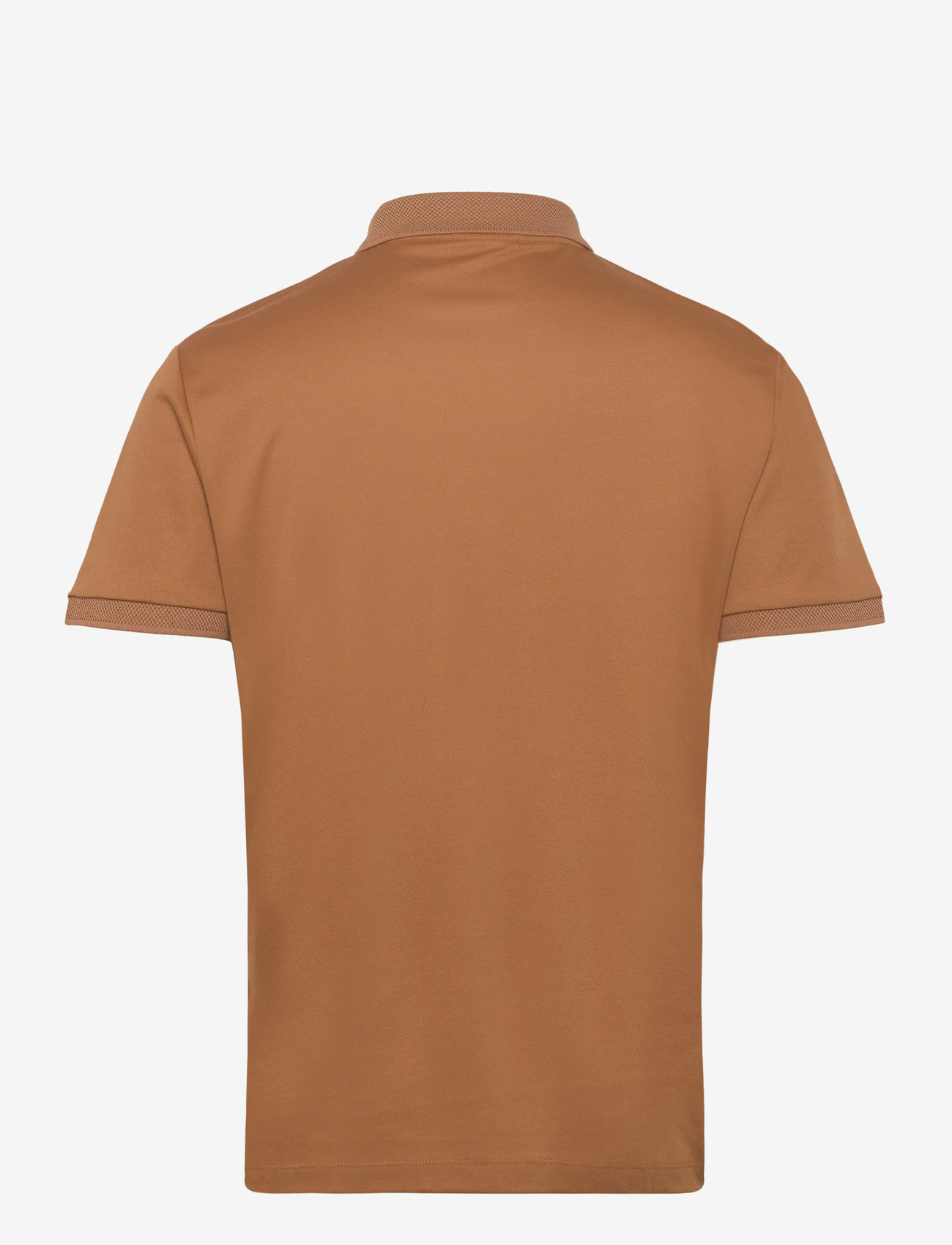 Selected - SLHFAVE ZIP SS POLO - laveste priser - chipmunk - 1