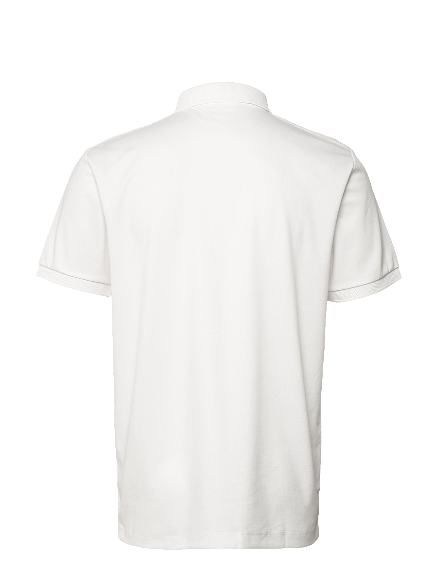 Selected - SLMFAVE ZIP SS POLO NOOS - kurzärmelig - cloud dancer - 2