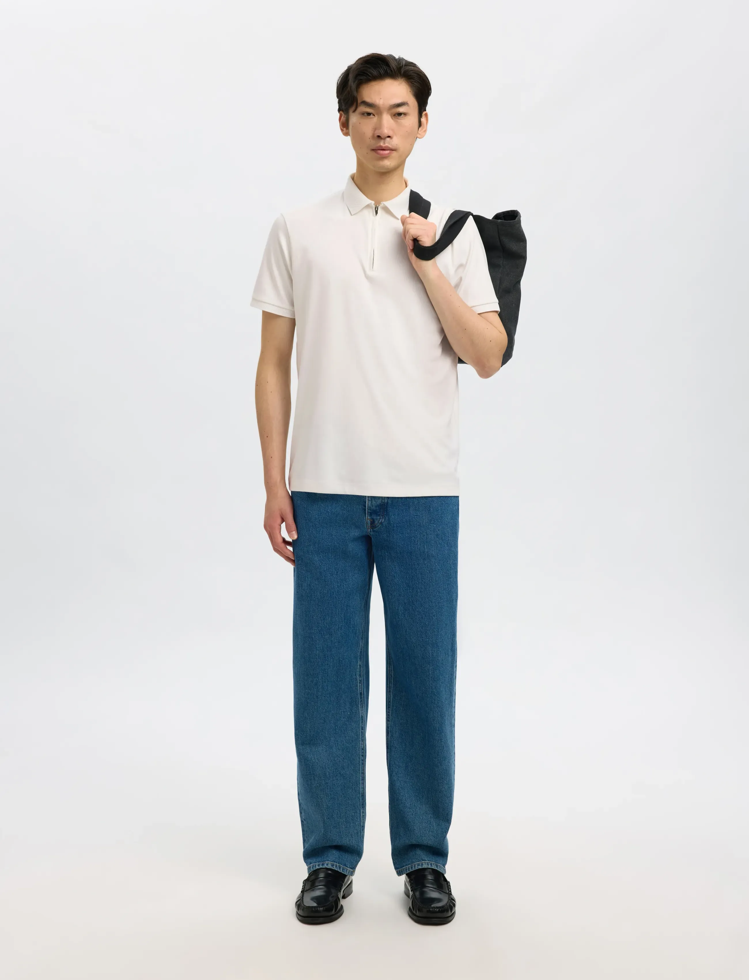 Slmfave Zip Ss Polo Noos 5