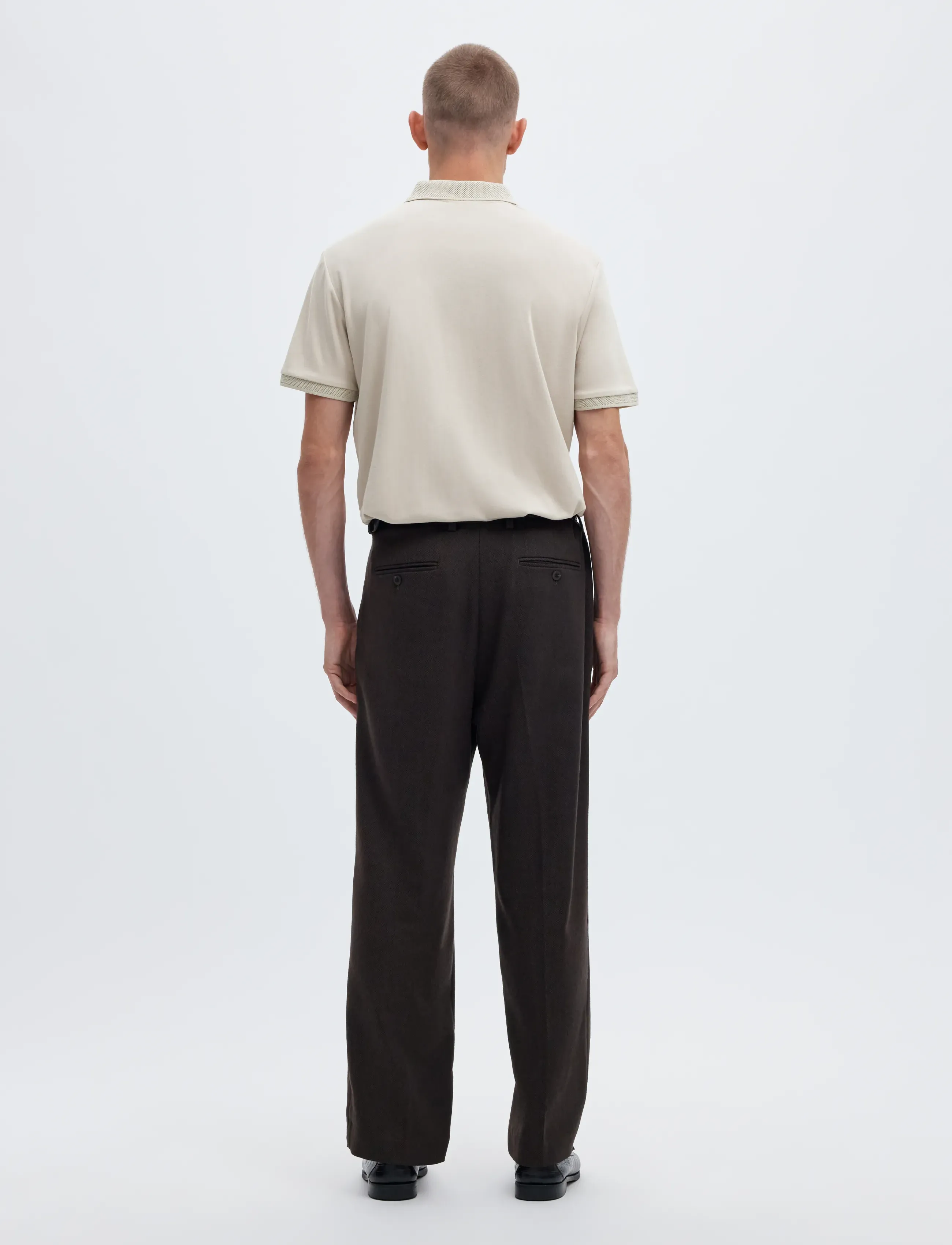 Selected - SLMFAVE ZIP SS POLO NOOS - kortærmede poloer - oatmeal - 2