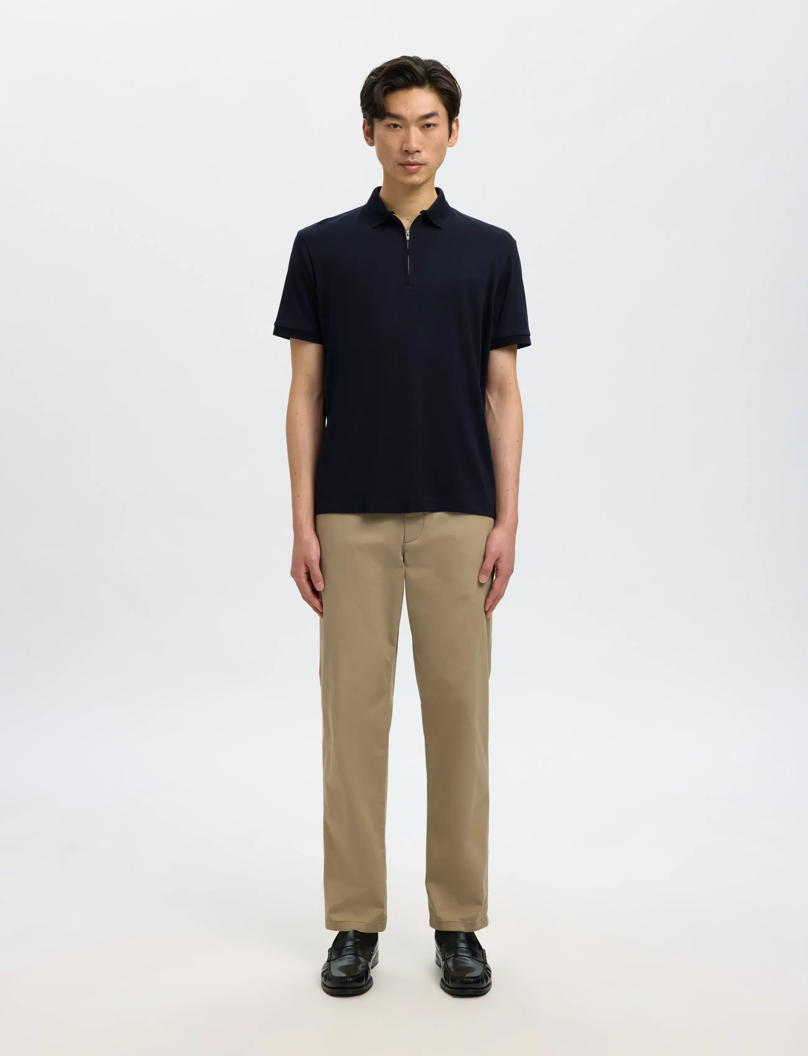 Slmfave Zip Ss Polo Noos 3