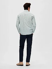 Selected Homme - SLHREGNEW-LINEN SHIRT LS CLASSIC - basic skjortor - desert sage - 2