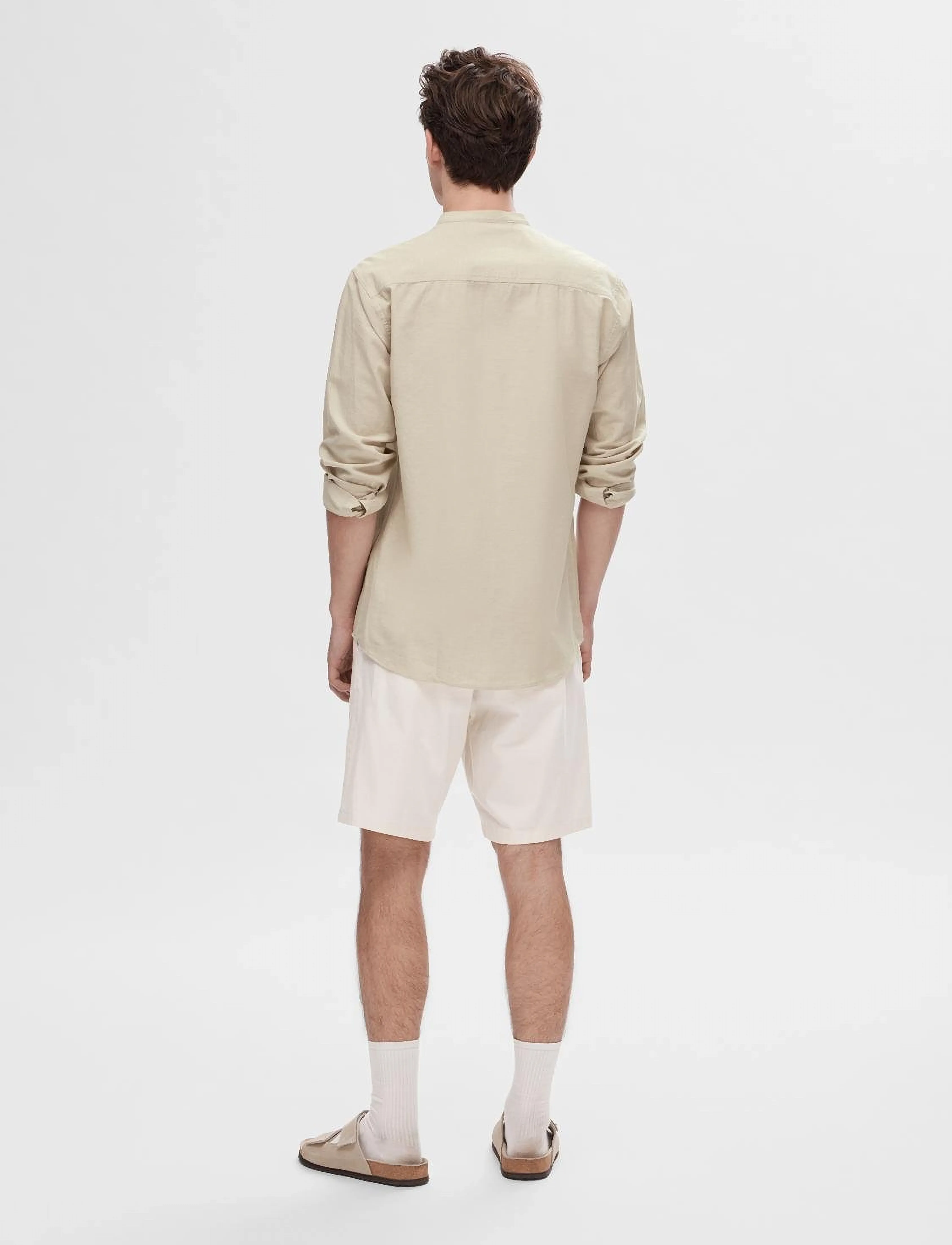Selected - SLHREGSUN SHIRT LS BAND - pure cashmere - 2