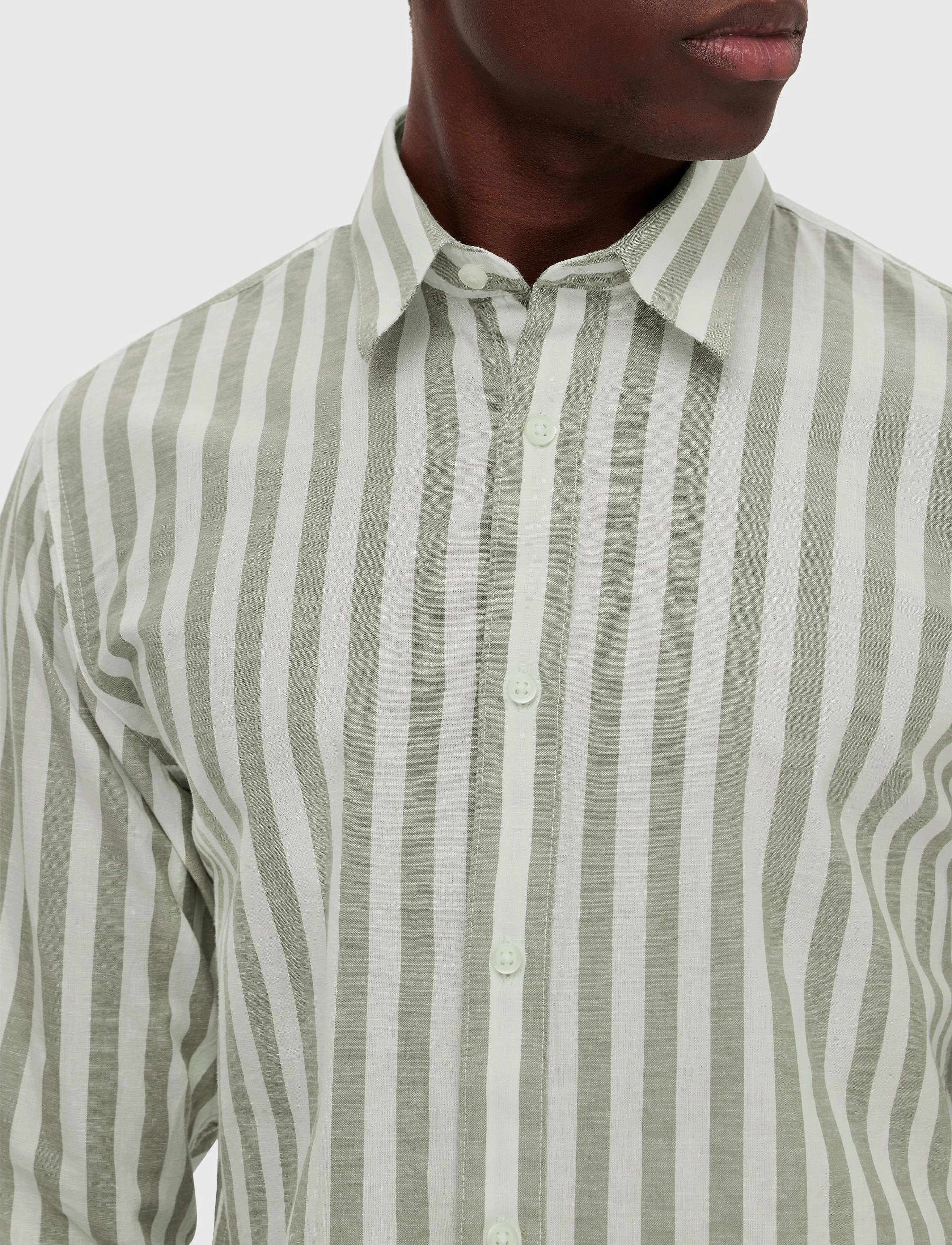 Selected Homme - SLHSLIMSUN SHIRT LS CLASSIC - desert sage - 4