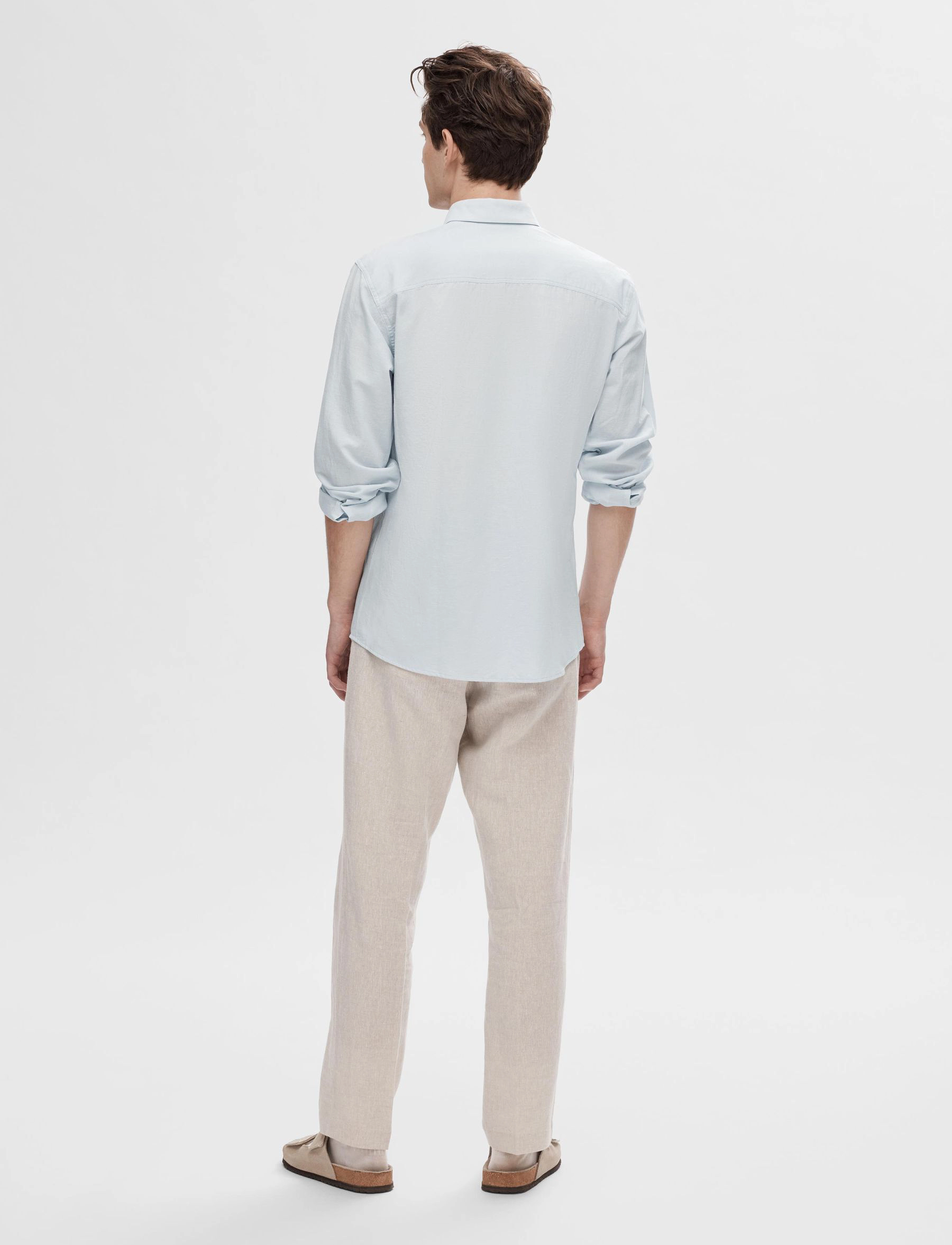 Selected Homme - SLHSLIMSUN SHIRT LS CLASSIC - skyway - 2