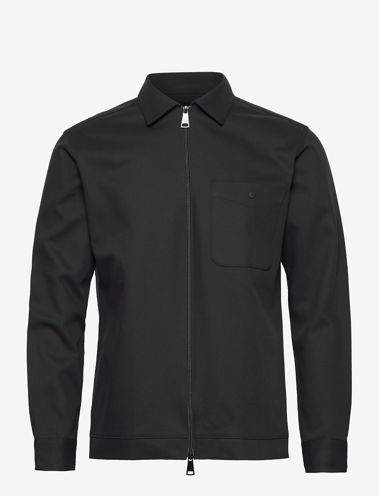 Selected Homme - SLHLOOSEPETE STRETCH SHIRT LS B - black - 0
